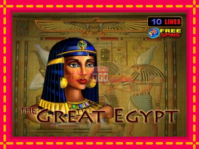 The Great Egypt - slotní stroj s jednoduchými pravidly