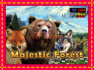 Majestic Forest - slotní stroj s jednoduchými pravidly