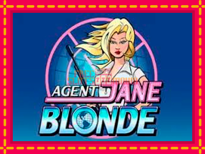 Agent Jane Blonde - slotní stroj s jednoduchými pravidly