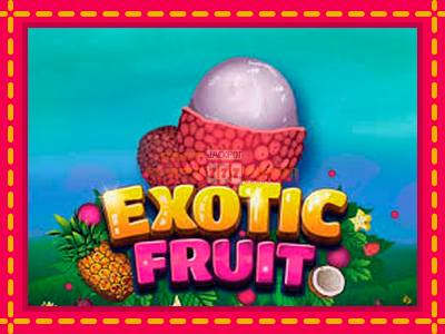 Exotic Fruit - slotní stroj s jednoduchými pravidly