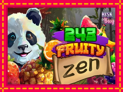 243 Fruity Zen - slotní stroj s jednoduchými pravidly