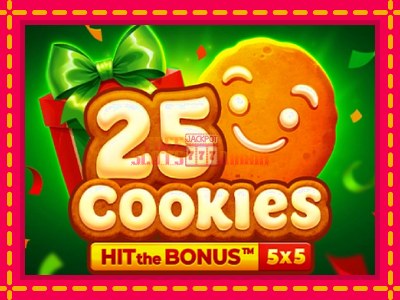 25 Cookies: Hit the Bonus - slotní stroj s jednoduchými pravidly