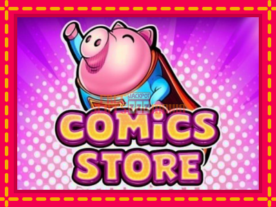 Comics Store - slotní stroj s jednoduchými pravidly