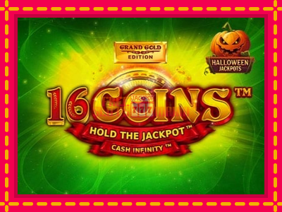 16 Coins Grand Gold Edition Halloween Jackpots - slotní stroj s jednoduchými pravidly