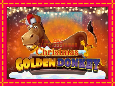 Golden Donkey Christmas - slotní stroj s jednoduchými pravidly