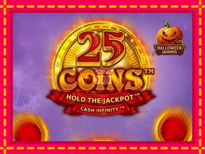 25 Coins Halloween Jackpots - slotní stroj s jednoduchými pravidly