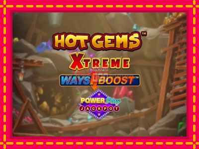 Hot Gems Xtreme PowerPlay Jackpot - slotní stroj s jednoduchými pravidly