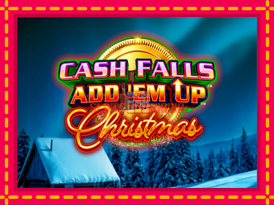 Cash Falls: Add Em Up Christmas - slotní stroj s jednoduchými pravidly