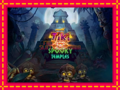 TikiPop Spooky Temples - slotní stroj s jednoduchými pravidly