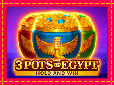 3 Pots of Egypt - slotní stroj s jednoduchými pravidly