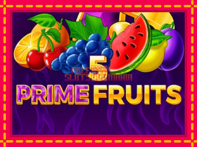 5 Prime Fruits - slotní stroj s jednoduchými pravidly