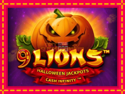 9 Lions Halloween Jackpots - slotní stroj s jednoduchými pravidly