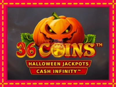 36 Coins Halloween Jackpots - slotní stroj s jednoduchými pravidly