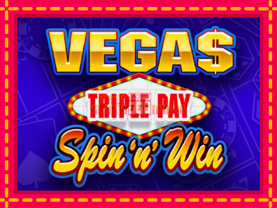 Vegas Triple Pay Spin n Win - slotní stroj s jednoduchými pravidly