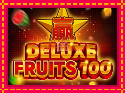 Deluxe Fruits 100 - slotní stroj s jednoduchými pravidly