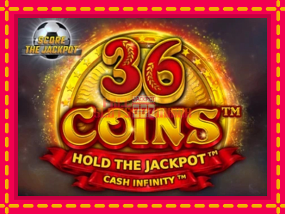 36 Coins Score The Jackpot - slotní stroj s jednoduchými pravidly