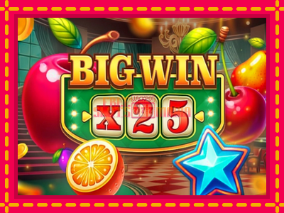 Big Win x25 - slotní stroj s jednoduchými pravidly