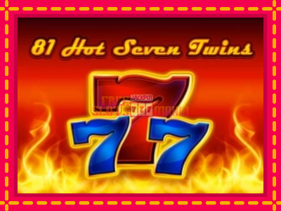 81 Hot Seven Twins - slotní stroj s jednoduchými pravidly