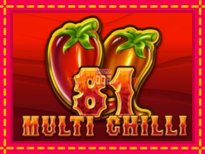 Multi Chilli 81 - slotní stroj s jednoduchými pravidly