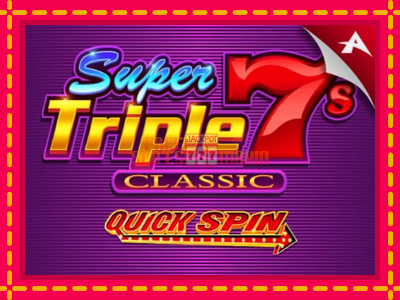 Super Triple 7s Classic - slotní stroj s jednoduchými pravidly