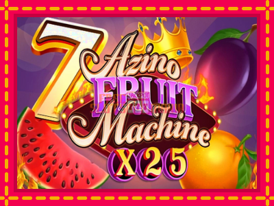 Azino Fruit Machine x25 - slotní stroj s jednoduchými pravidly