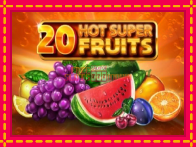 20 Hot Super Fruits - slotní stroj s jednoduchými pravidly