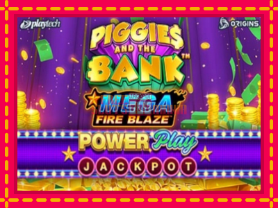 Piggies and the Bank PowerPlay Jackpot - slotní stroj s jednoduchými pravidly