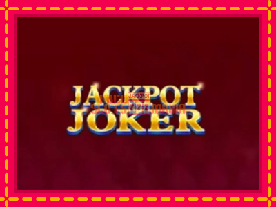 Jackpot Joker - slotní stroj s jednoduchými pravidly