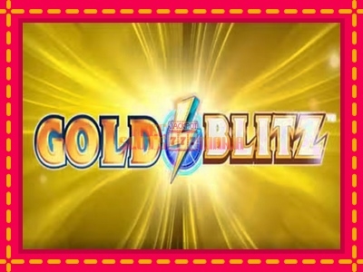 Gold Blitz - slotní stroj s jednoduchými pravidly