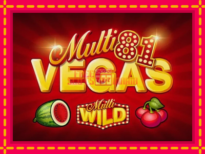 Multi Vegas 81 - slotní stroj s jednoduchými pravidly